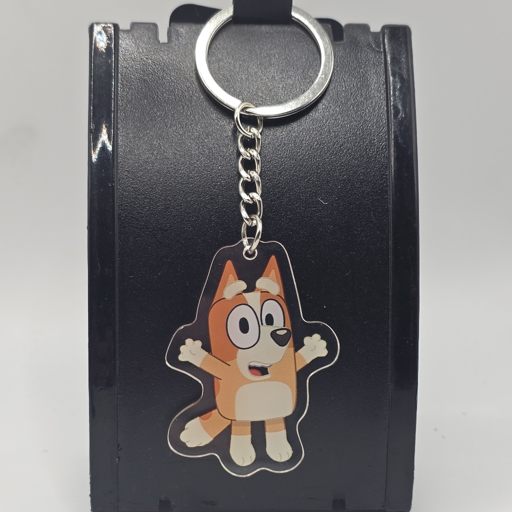 Choose One! Bluey Bingo And Family Keychains Blue Heeler - Picture 11 of 15